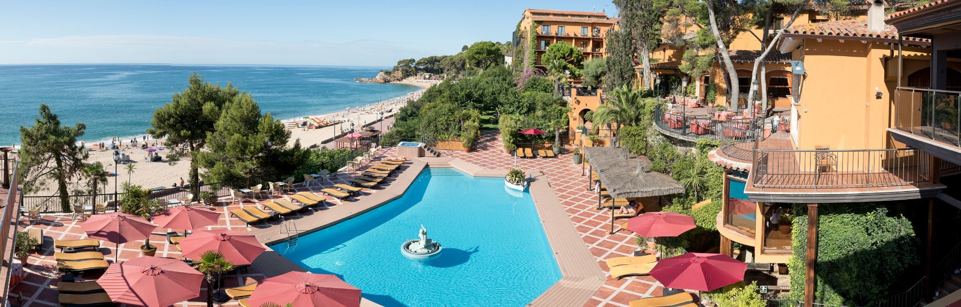 Rigat Park & Spa Hotel Lloret de Mar Exterior foto